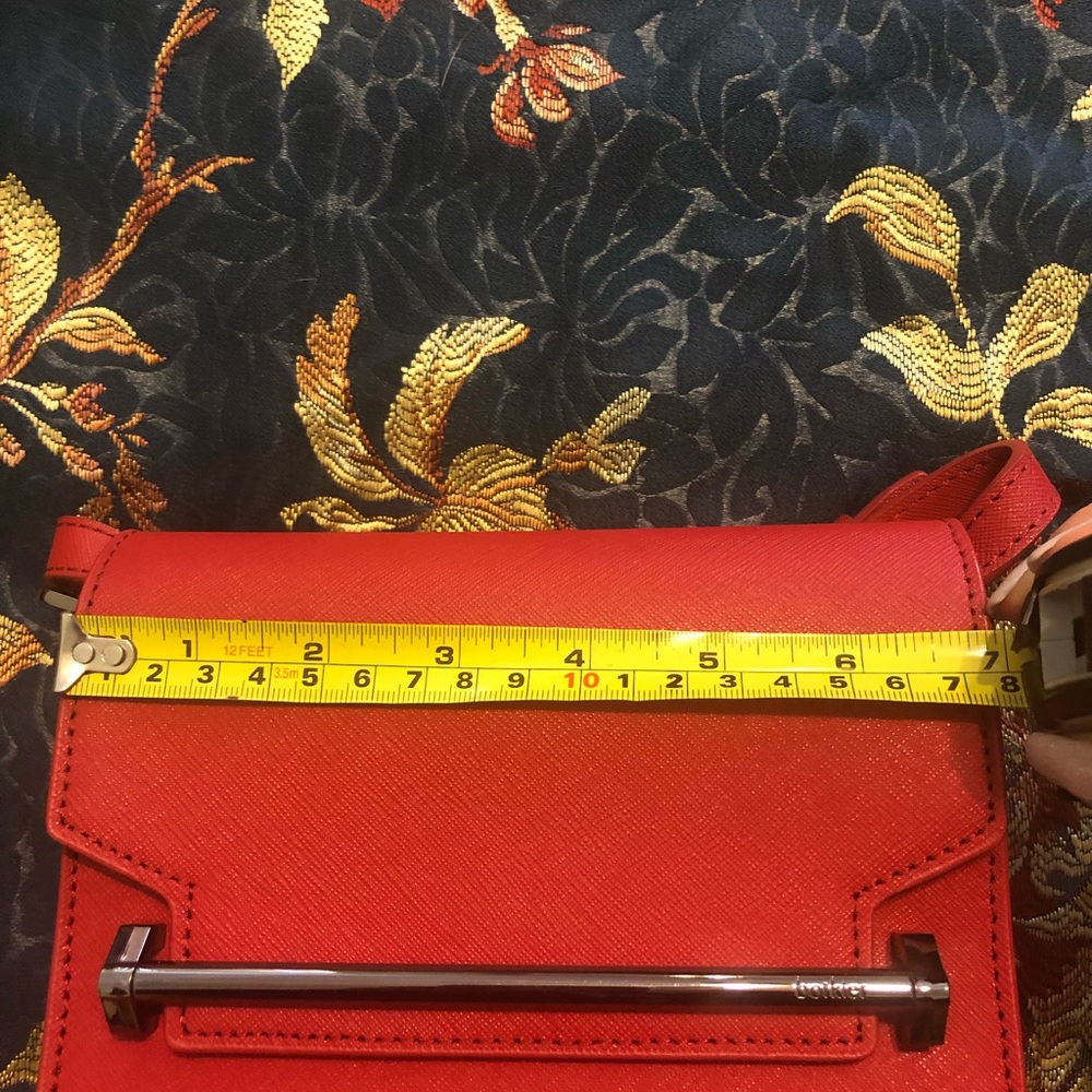 Botkier Lennox Mini Bag Crossbody Bag Pepper Red - Picture 8 of 8